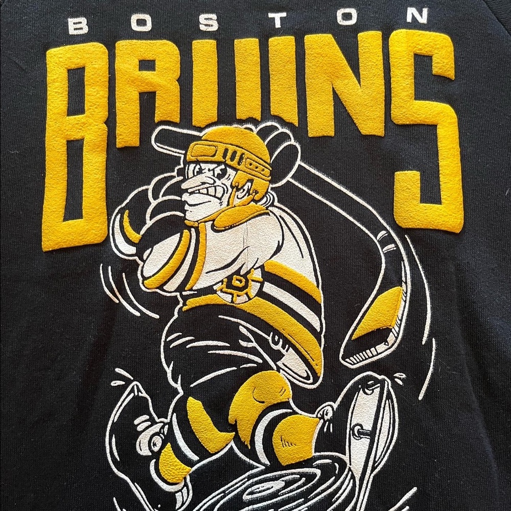 Vintage 1987 Boston Bruins Crewneck Sweater *RARE*